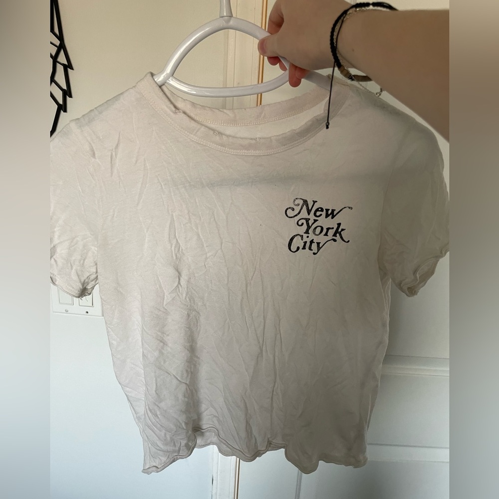 New york city crop top American Eagle